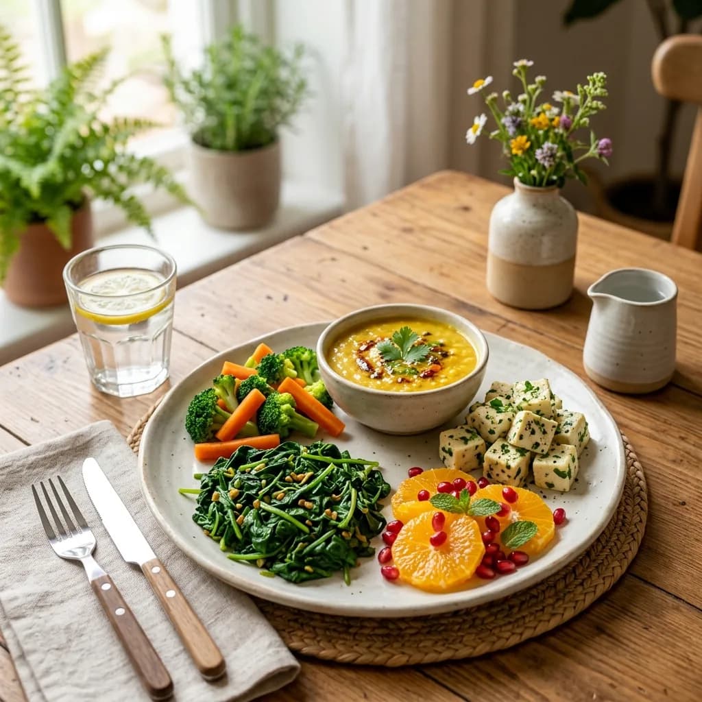 Healthy Pregnancy Diet Plate First Trimester